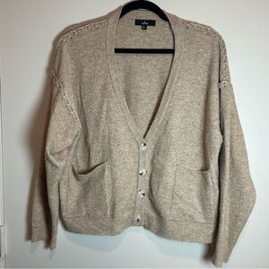 Lulu's Cream Button-Up Cardigan
